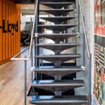 Лестница лофт металлическая "Двутавр"