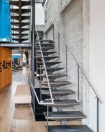 Лестница лофт металлическая "Двутавр" — изображение 4