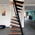 Лестница винтовая компактная "Метр²Вуд"