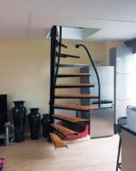 Лестница винтовая компактная "Метр²Вуд" — изображение 3