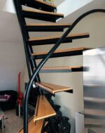 Лестница винтовая компактная "Метр²Вуд" — изображение 5