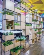 Перегородка стационарная металлическая "Модуль"