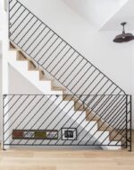 Перила металлические "Косая линия" — изображение 2