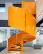 Лестница винтовая металлическая "Спираль"