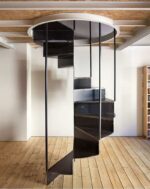 Лестница лофт винтовая "Пробка"