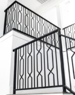 Перила металлические "Косичка" — изображение 2