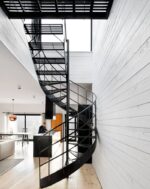 Лестница винтовая металлическая "Решетка" — изображение 2