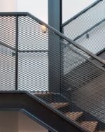 Перила металлические лофт "Сетка"