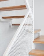 Перила металлические лофт "Сетка" — изображение 2