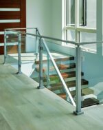 Перила со стеклом "Сильвер" — изображение 3