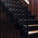 Перила лазерная резка "Соты"