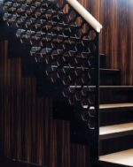 Перила лазерная резка "Соты"