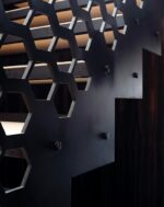 Перила лазерная резка "Соты" — изображение 2