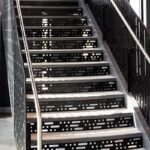 Лестница лазерная резка "Сити"