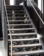 Лестница лазерная резка "Сити"