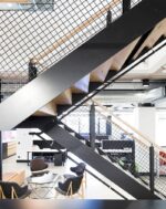 Лестница маршевая на металлокаркасе "Бостон" — изображение 2