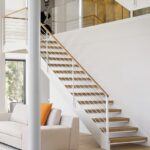 Лестница лофт на металлокаркасе "Яхтенная"