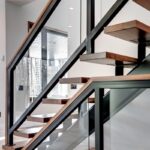 Перила лофт "Стекло C"