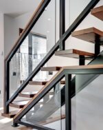 Перила лофт "Стекло C"