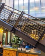 Лестница  металлическая лофт "Субмарина" — изображение 2