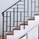 Перила лофт металлические "Тетрис"