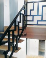 Перила лофт металлические "Тетрис болд" — изображение 2