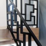 Перила лофт металлические "Тетрис болд"