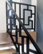 Перила лофт металлические "Тетрис болд"