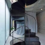 Лестница винтовая металлическая "Токио"