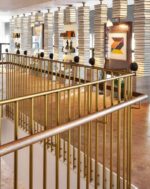 Перила с цилиндрическим поручнем "Гребенка" — изображение 4