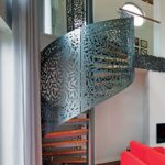 Лестница винтовая на металлокаркасе "Весна"