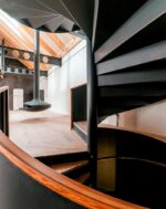 Лестница винтовая на металлическом каркасе "Наутилус" — изображение 3