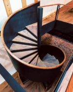 Лестница винтовая на металлическом каркасе "Наутилус" — изображение 2