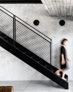 Лестница лофт металлическая "Ячейка" — изображение 2