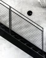 Перила лофт металлические "Ячейка"