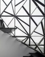 Перила потолочного крепления "Ажур"