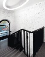 Перила металлические лофт "Аркада" — изображение 4