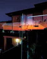 Перила стекло на напольных держателях "Кристалл" — изображение 6