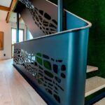 Перила лазерная резка "Дом дракона"