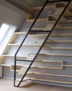 Лестница на металлическом каркасе "Либро" — изображение 5