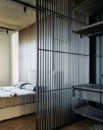 Перегородка стационарная металлическая "Линия" — изображение 2