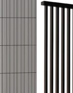 Перегородка стационарная металлическая "Линия" — изображение 6