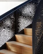 Лестница на металлокаркасе "Лофт винтаж" — изображение 2