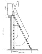 Лестница откатная антресольная "Крафт" — изображение 5