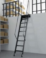 Лестница откатная антресольная "Крафт"