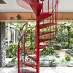 Лестница металлическая "Перфорация Винтовая"