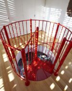 Лестница металлическая "Перфорация Винтовая" — изображение 5