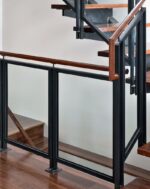 Перила лофт со стеклом "Прага C" — изображение 2