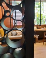 Перегородка стационарная металлическая "Трубы" — изображение 3